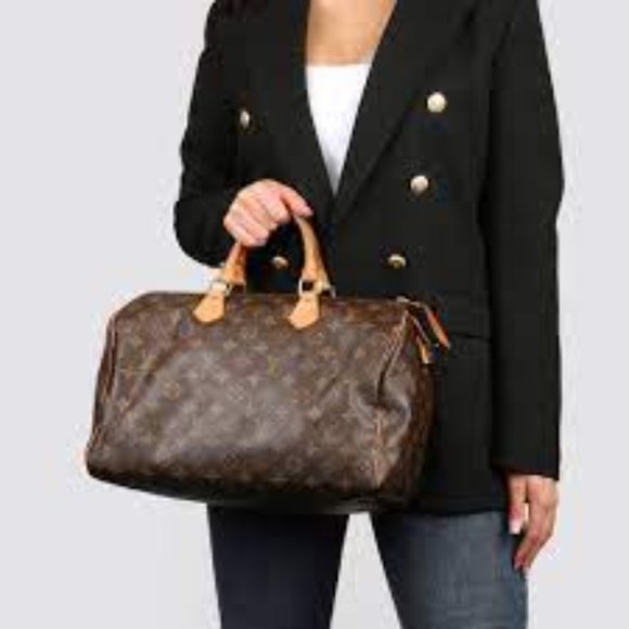 Louis Vuitton Handbags - LOUIS VUITTON SPEEDY 35 HAND BAG MONOGRAM